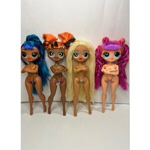 LOL OMG Doll Lot - Lot Of 4 Dolls